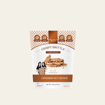 Crispy Brittle Cinnamon Nut Crunch